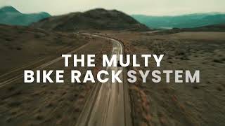 MULTY® Vertical Bike Rack System  Pickup Truck Bike Carrier  Made in America C&H Auto Accessories