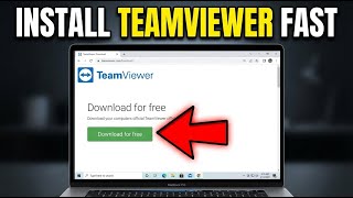 How to Install TeamViewer on Windows from TeamViewer - Quick Tutorial