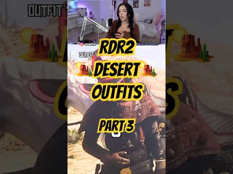 RDR2 OUTFIT CHALLENGE: Desert Drifter 🏜️🏄🏻 PART 3 #rdr2 #reddeadredemption2 #reddeadonline #reddead2