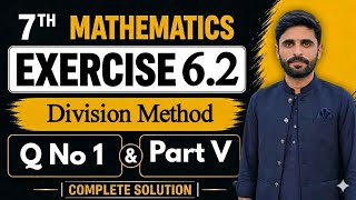 Lecture 07 MATH Exercise 6.2 Q 1 part V