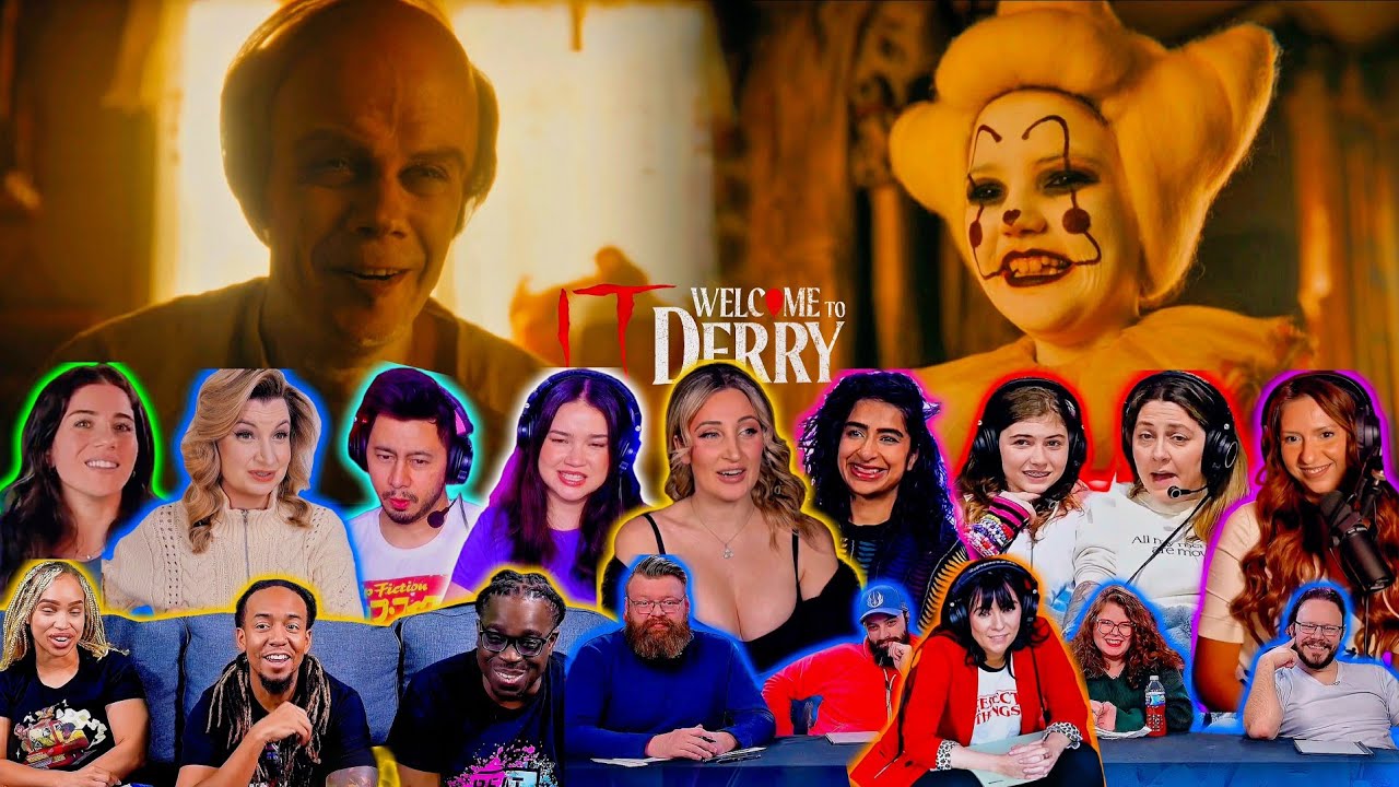 Fans React To REAL PENNYWISE AND YOUNG INGRID SCENE | It Welcome To Derry Ep 7 Reaction Compilation 