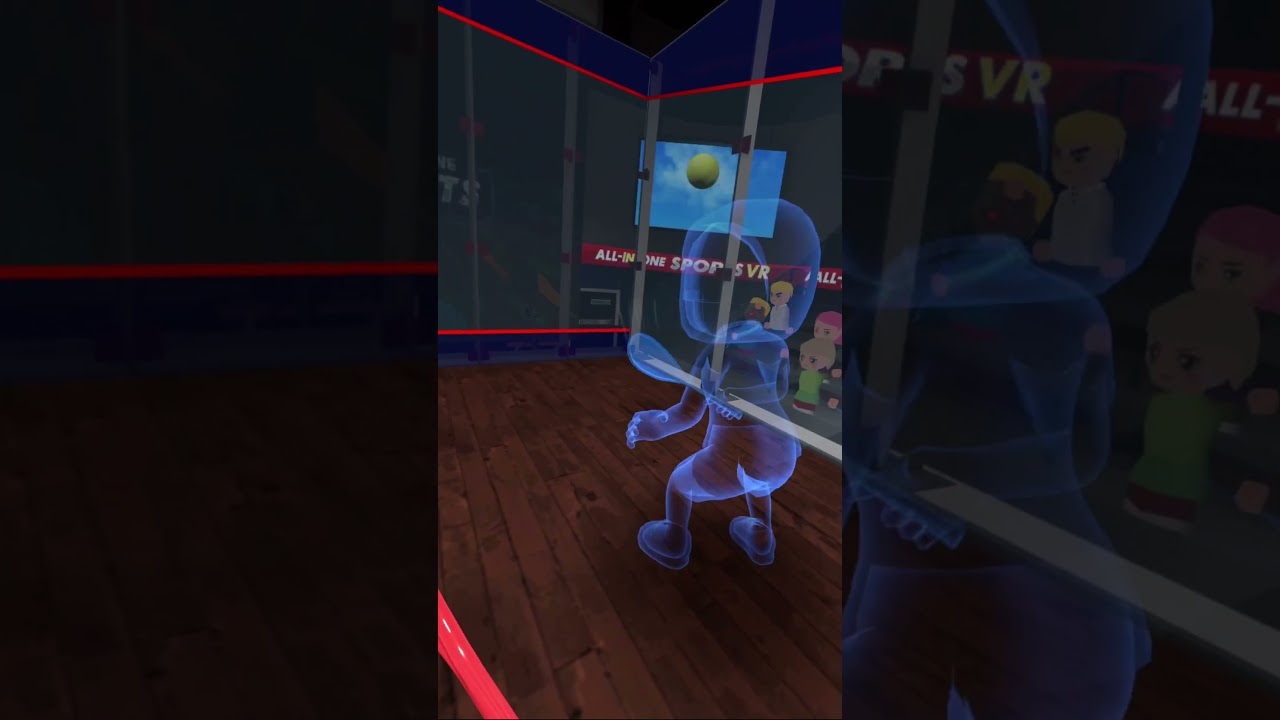 Winning in Thrilling Match of Squash 