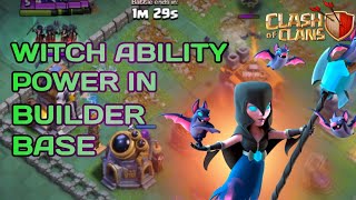 CLASH OF CLANS || BUILDER BASE || WITCH ABILITY || LGM JACK screenshot 3
