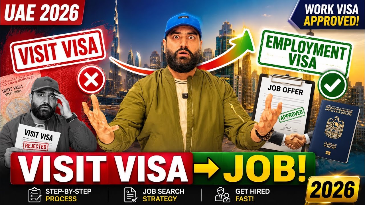 UAE Work Visa vs Visit Visa: Which Path Gets You Hired Fastest?