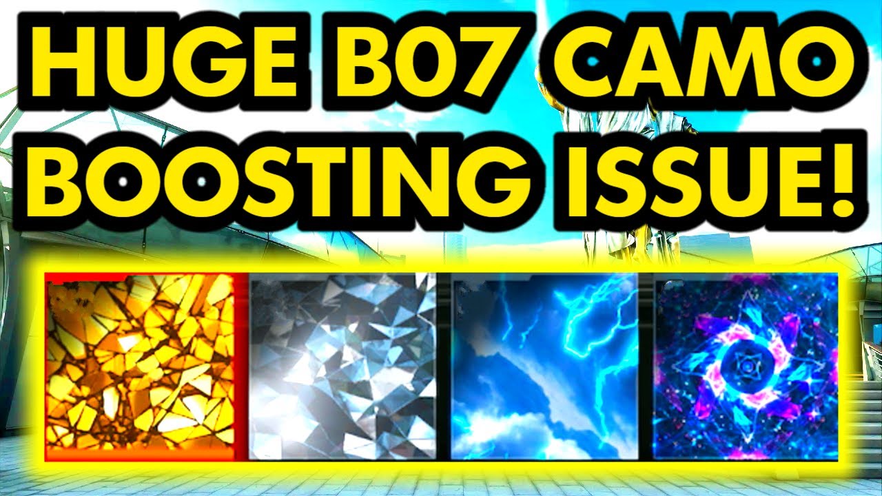 ОГРОМНАЯ проблема с усилением камуфляжа в Black Ops 7!