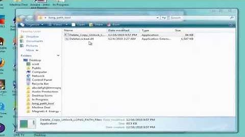No more "Error cannot delete file: cannot read from source file or disk" with LongPathTool.com