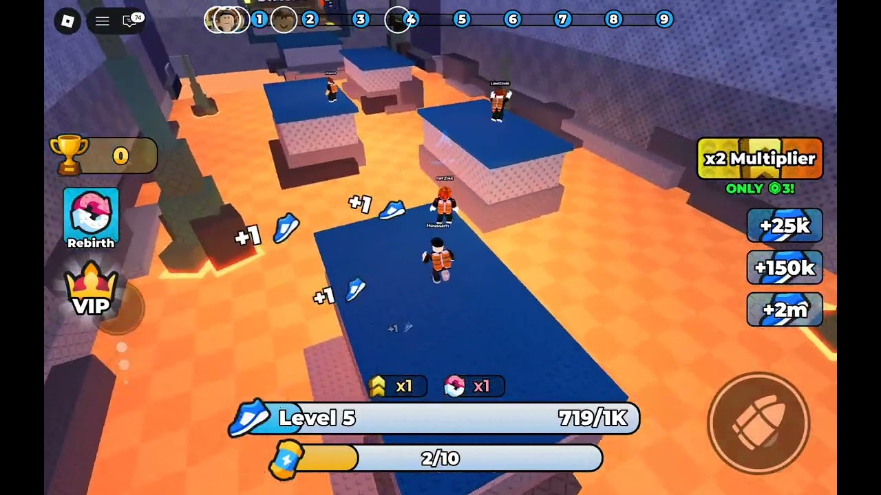 Me playing +1step Escape 