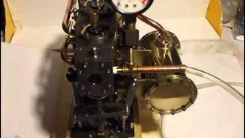 2nd Video Stuart Turner Triple Expansion w/ Condenser and Propeller