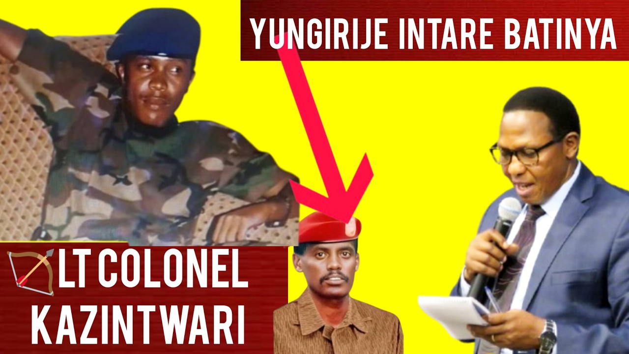 AMATEKA Y'UMUNYABIGWI WACU LATE LT.COL KAZINTWARI (KADHAFI)