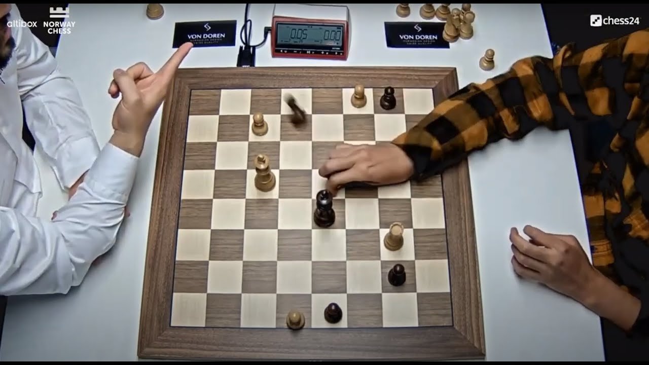 noticias - Norway Chess (2): Firouzja vs. Carlsen ¡BANDERA!