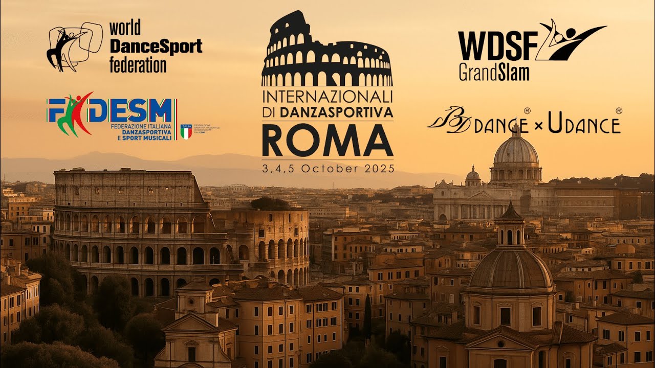 2025 WDSF Internazionali di Danza Sportiva | Day 2 Rome (ITA)
