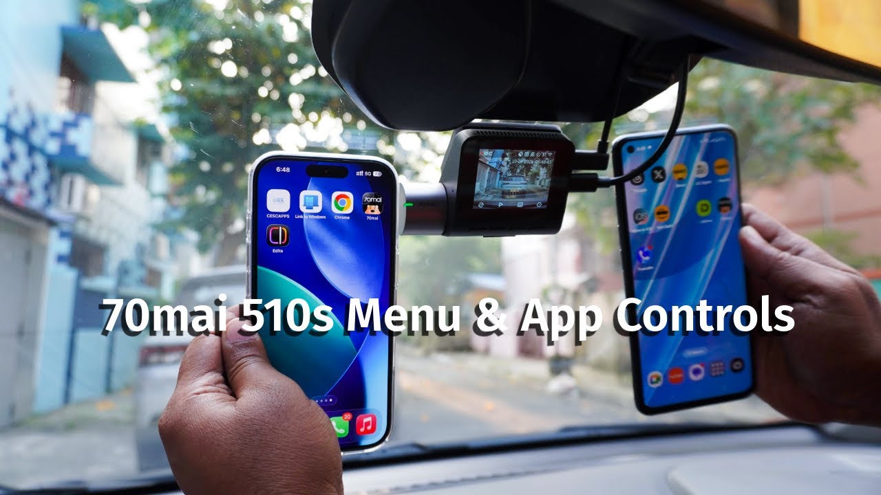 Мастер своего видеорегистратора 70mai 510s: основные настройки и управление приложением 