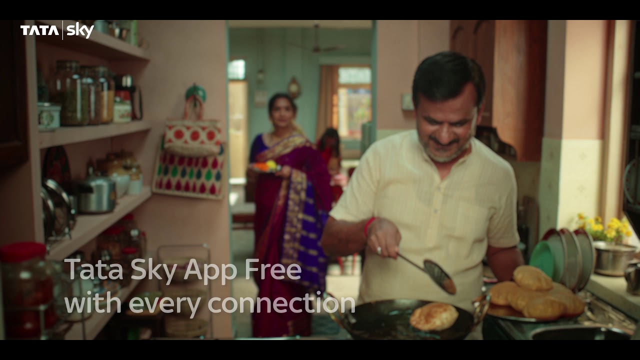 Enjoy Your Favourite TV Channels on Your Mobile | Download Tata Sky Mobile App Now - Malayalam (6s)