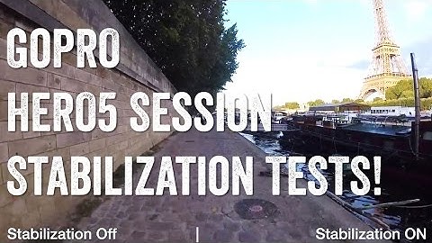 GOPRO HERO5 SESSION: Image Stabilization TESTS!