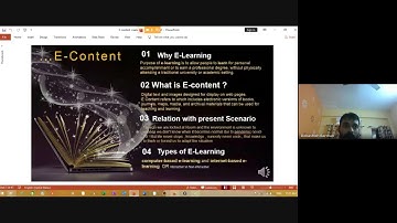 E-content creation and management:  Use of OBS, OpenShot video editor and Audacity