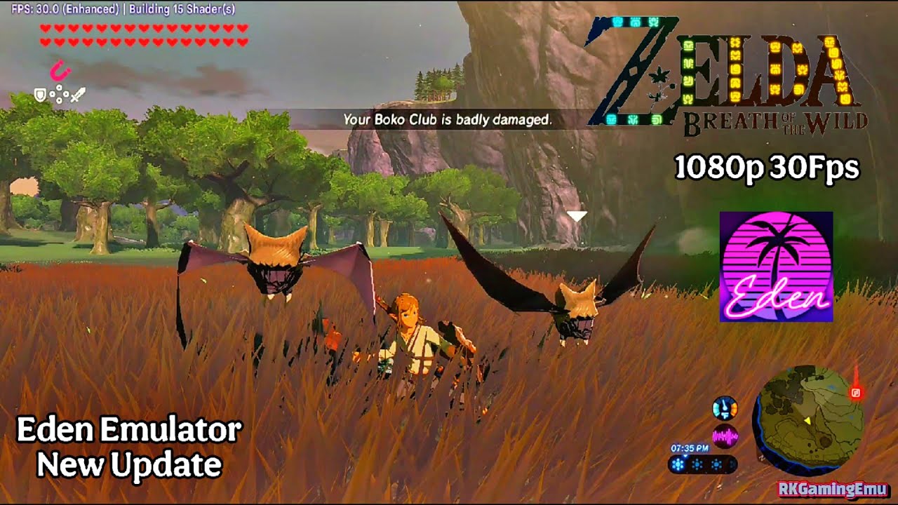 Eden Emulator - Zelda BOTW Snapdragon 8 Gen 2 New Update (Switch) On ...