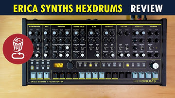 Erica Synths HEXDRUMS // An exploration into circuit bent 808 and 909 classic sounds  // Review