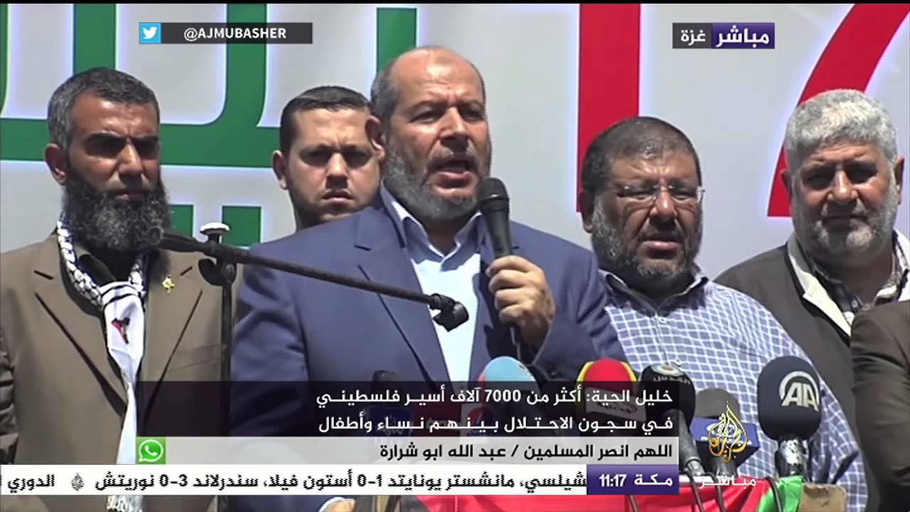 خليل الحية : قضية الأسرى قضية وطنية بامتياز ومن أولويات المقاومة ..