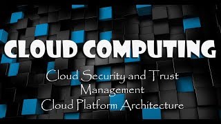 Cloud Platform Architecture in Cloud Computing