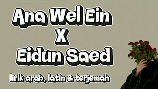 Ana Wel Ain - Aidun Saeed (Lirik & Terjemahan Indonesia) | Lagu Arab Estetik Viral 2026