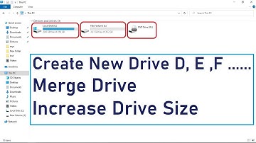 Create Hard Disk Partition | Merge Partition | Increase Partition Size kaise kare in hindi