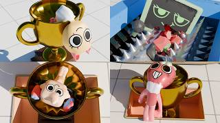 Dandy's World COMPILATION MIX SHREDDING CHARACTERS spiral game FatSoft screenshot 5