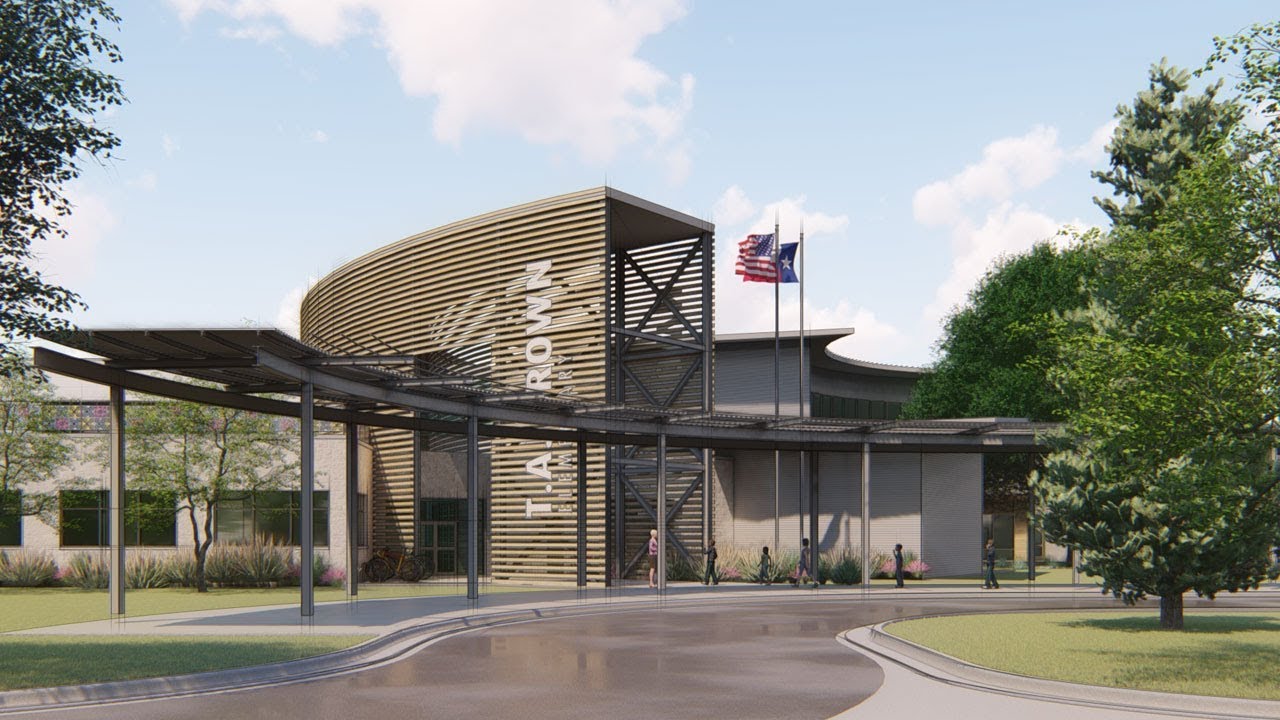 ERO Architect Designs Austin ISD's new T.A. Brown Elementary School
