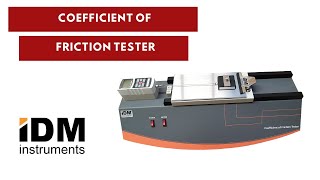 Coefficient of Friction Testing I Static Friction Testing Machine