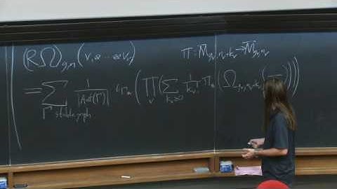 Tautological rings of moduli spaces of curves - A. Pixton - Lecture 05