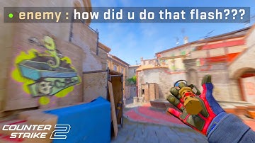 this *NEW* pop flash is DISGUSTING for Inferno in CS2