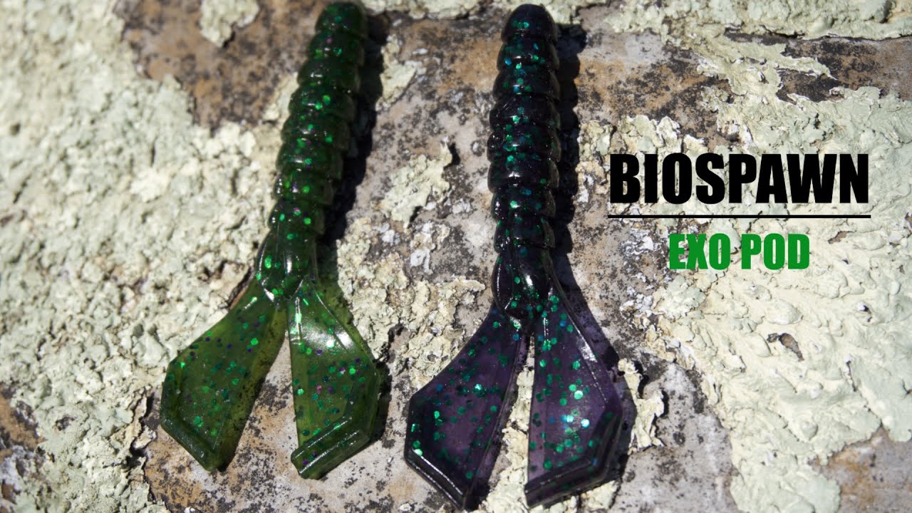 EXOPOD - New Soft Plastic from BIOSPAWN