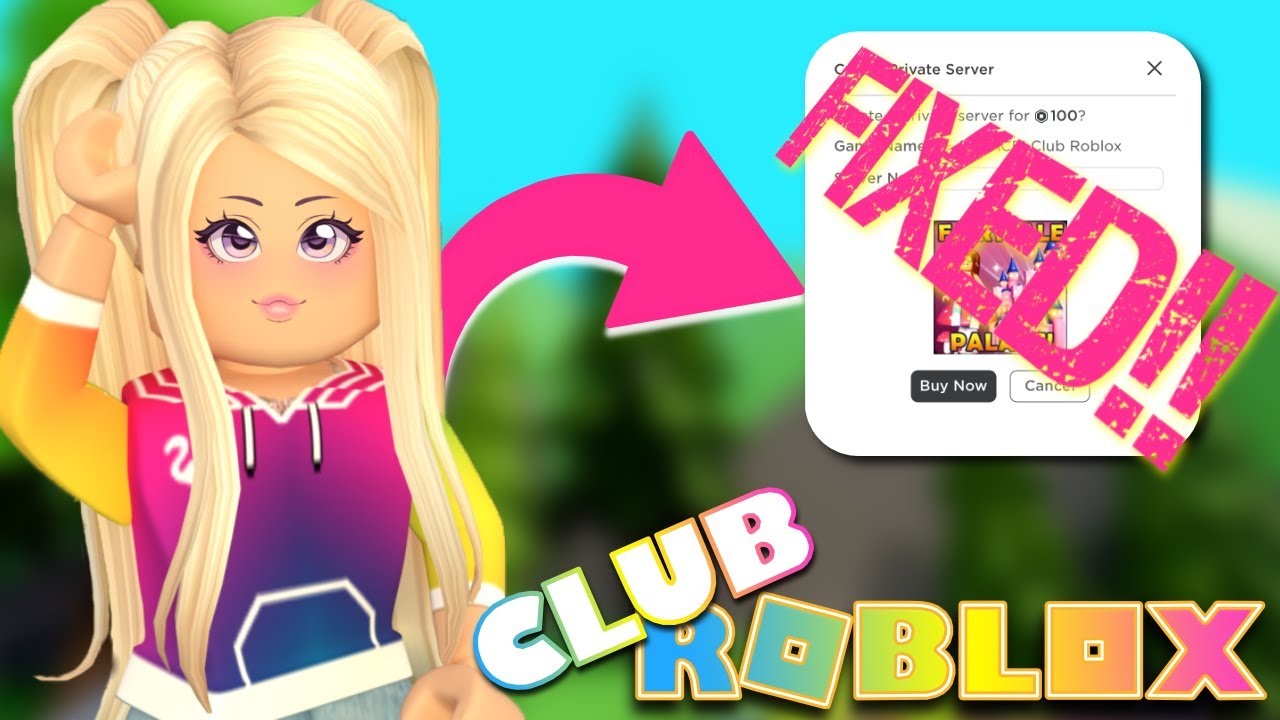 Update Club Roblox Private Servers Are Fixed Youtube - roblox server update