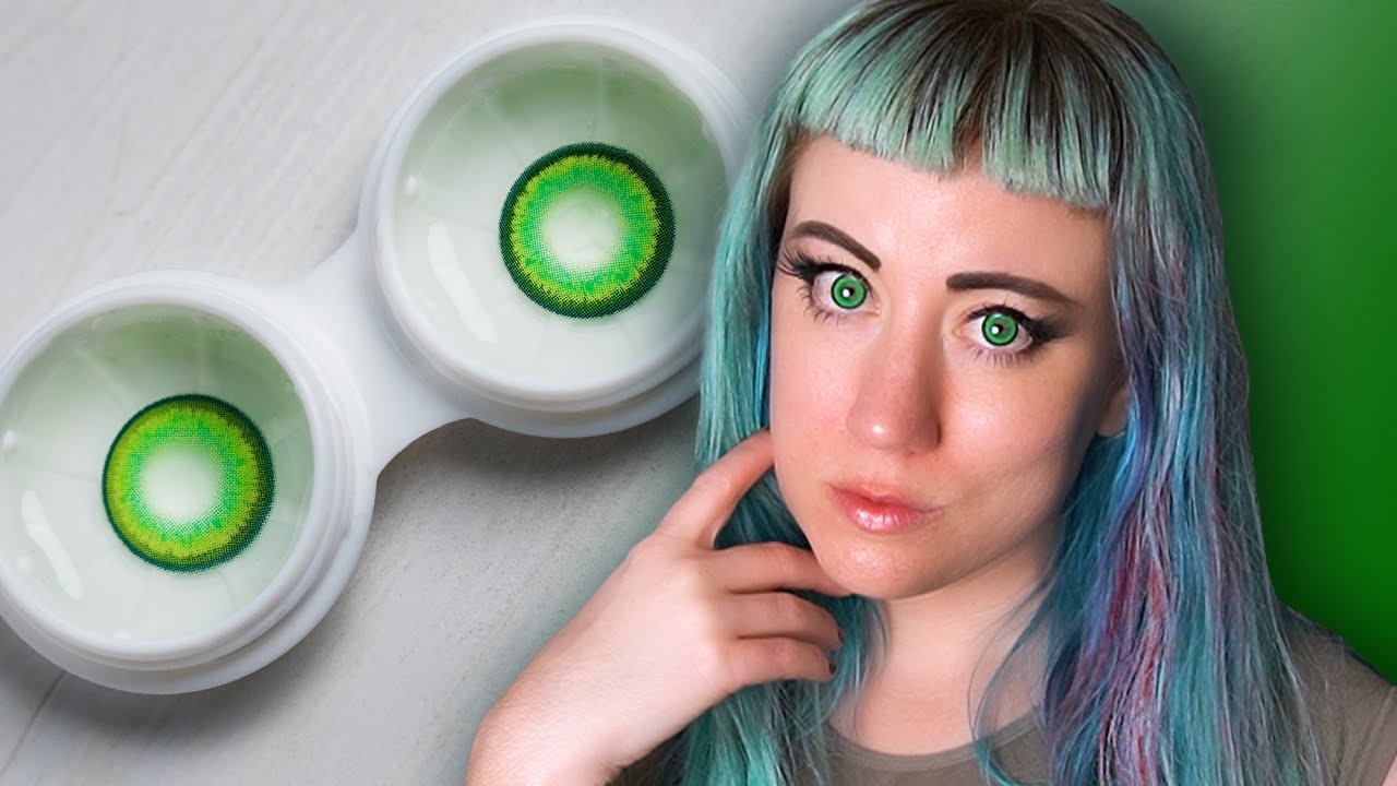 Contact Lenses Review: Princess Pinky KiRei Green