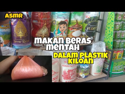 ASMR RAW RICE EATING || MAKAN BERAS MENTAH KILOAN DARI WARUNG || EATING RAW RICE ASMR RAW RICE EATING || MAKAN BERAS MENTAH KILOAN DARI WARUNG || EATING RAW RICE