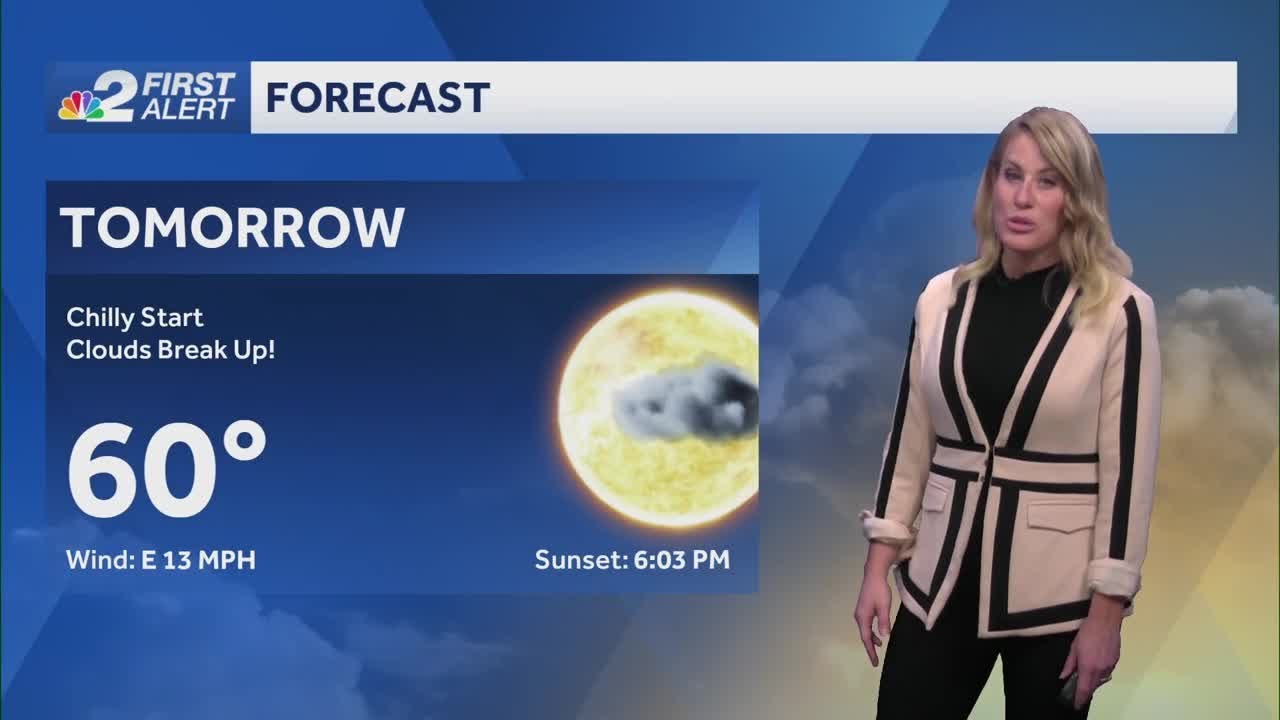 Forecast: Cold and cloudy Thursday night, drier Friday - YouTube