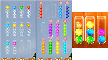 Ball Colour Sort Puzzle Gameplay 20, New Android Games  ios Walkthrough Simulator Think Brain