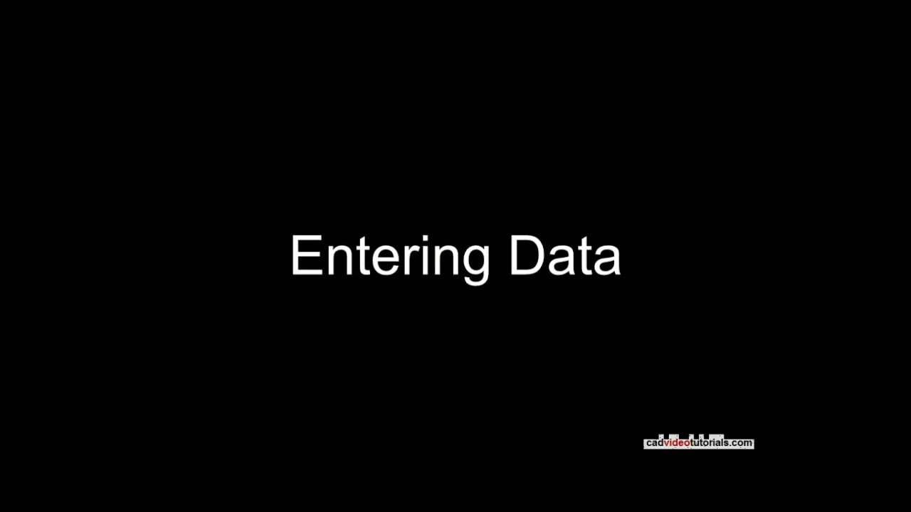 autodesk revit AtuoCAD Tutorial - Using Data Tables
