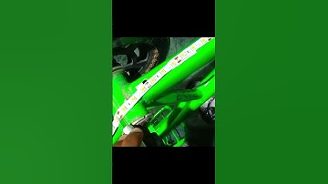 How I Modified My Cycle With Strip light | #cyclemodified #cyclelight