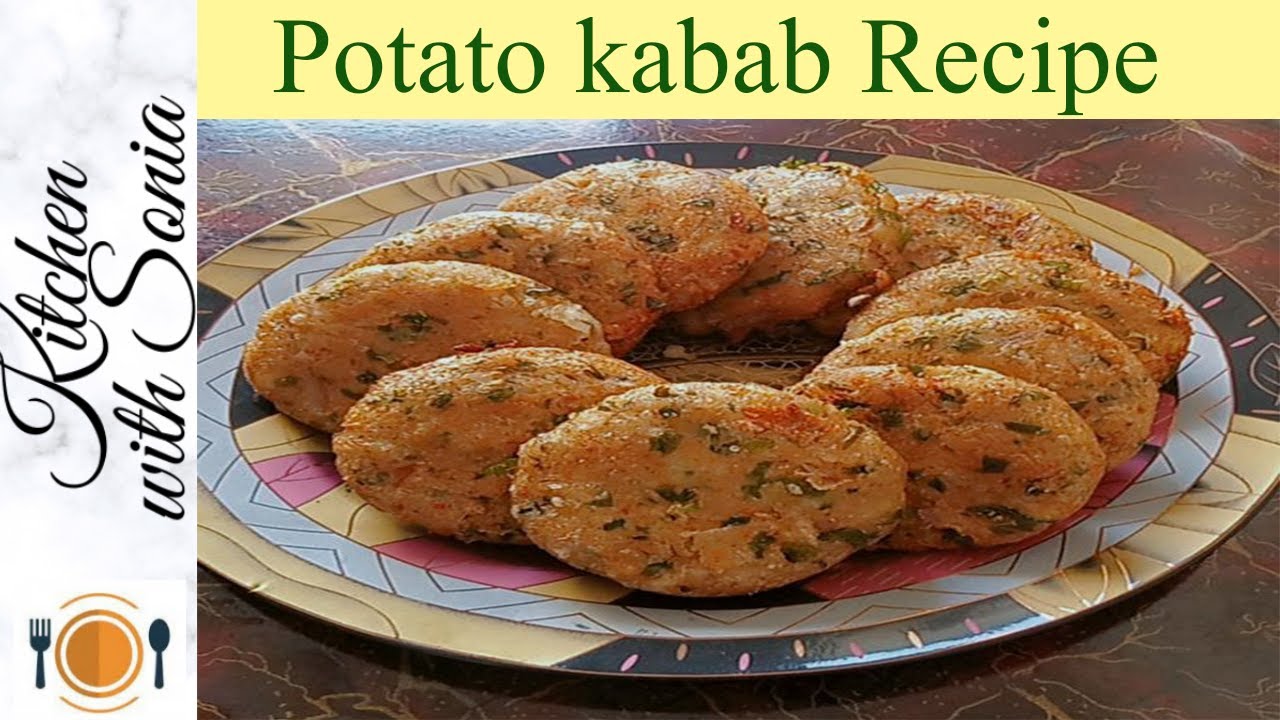 Aloo k kabab I Potato Kabab Recipe I Aloo Kabab Calories I Kitchen with