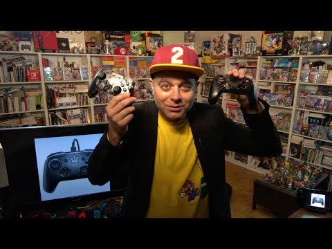 Faceoff Wired Pro Controller Super Mario de PDP pour Nintendo Switch Unboxing
