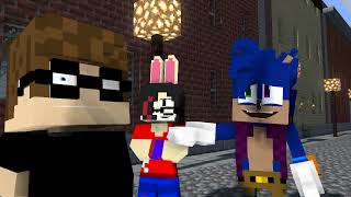 Hugo, Look a alien - Minecraft Animation