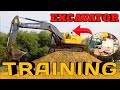Excavator Operation Tutorial 2024 Beginners Entry Level Controls | excavator machine chalana sikhe