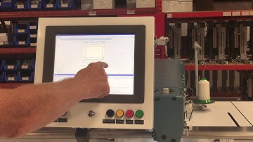 How to Assign a Barcode to a Frame | Programmable Pattern Sewing Machine | ABM | CNC Quilter