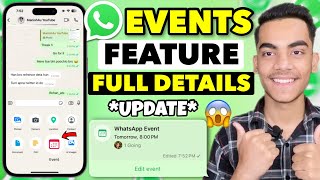What is WhatsApp Event Feature | How to Use WhatsApp Event | How to Create Event in WhatsApp