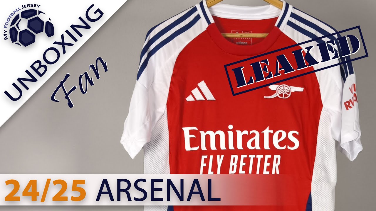 Arsenal Home Jersey 24/25 Leaked (Kotofanss) Fan Version Unboxing Review