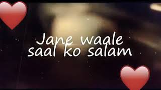 aane wale saal ko salam new year 2021 whatsapp status