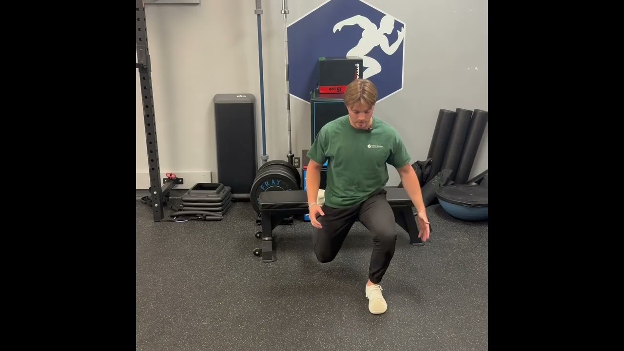 Half Kneeling Narrow Base Test: Bulgarian Split Squat