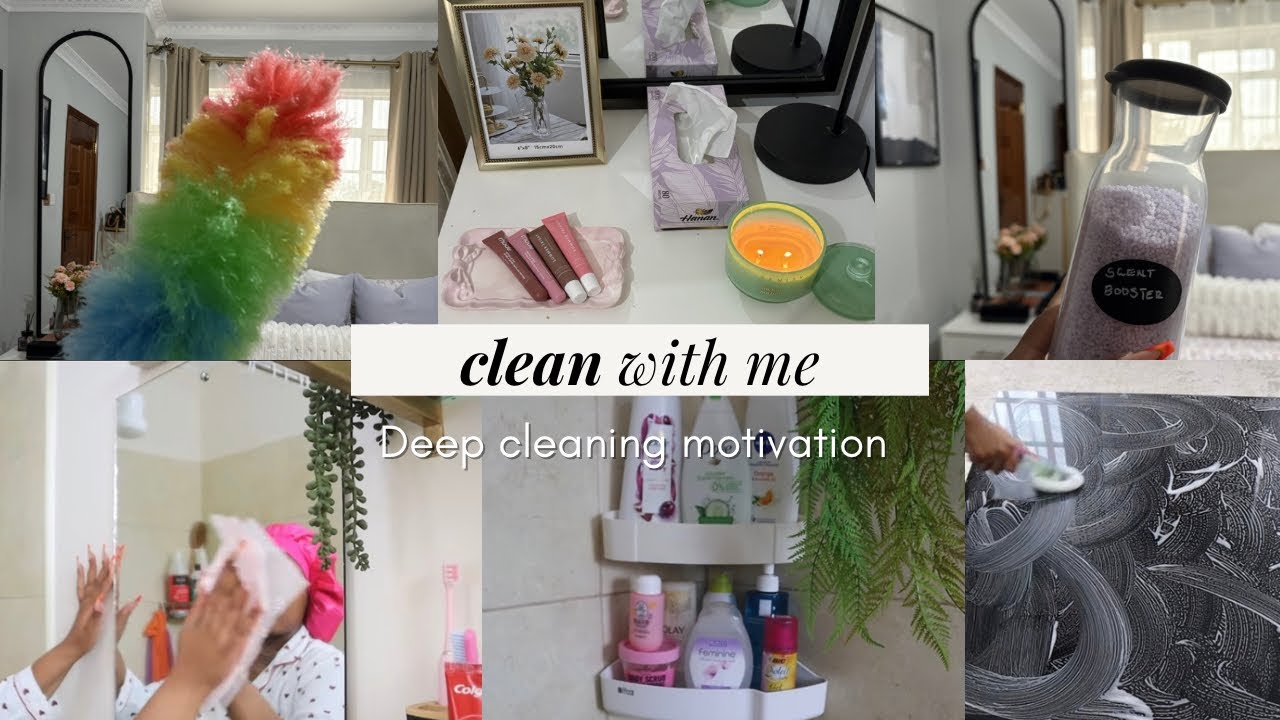 VLOG//CLEAN WITH ME✨ | Home Reset | Deep cleaning +Inspiring Cleaning Motivation