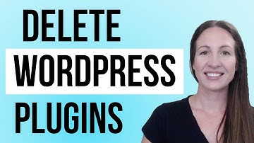 DELETE Wordpress PLUGINS: Uninstall and REMOVE Plugins Tutorial