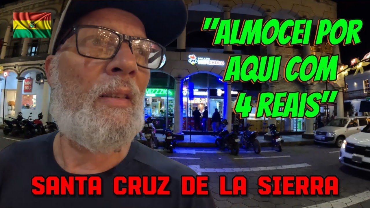 Um dia inteiro em Santa Cruz de La Sierra.